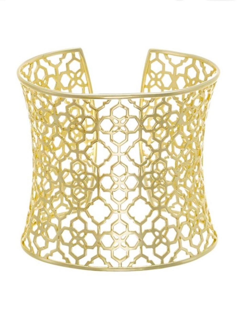 Kendra Scott Aimee Gold Cuff Bracelet